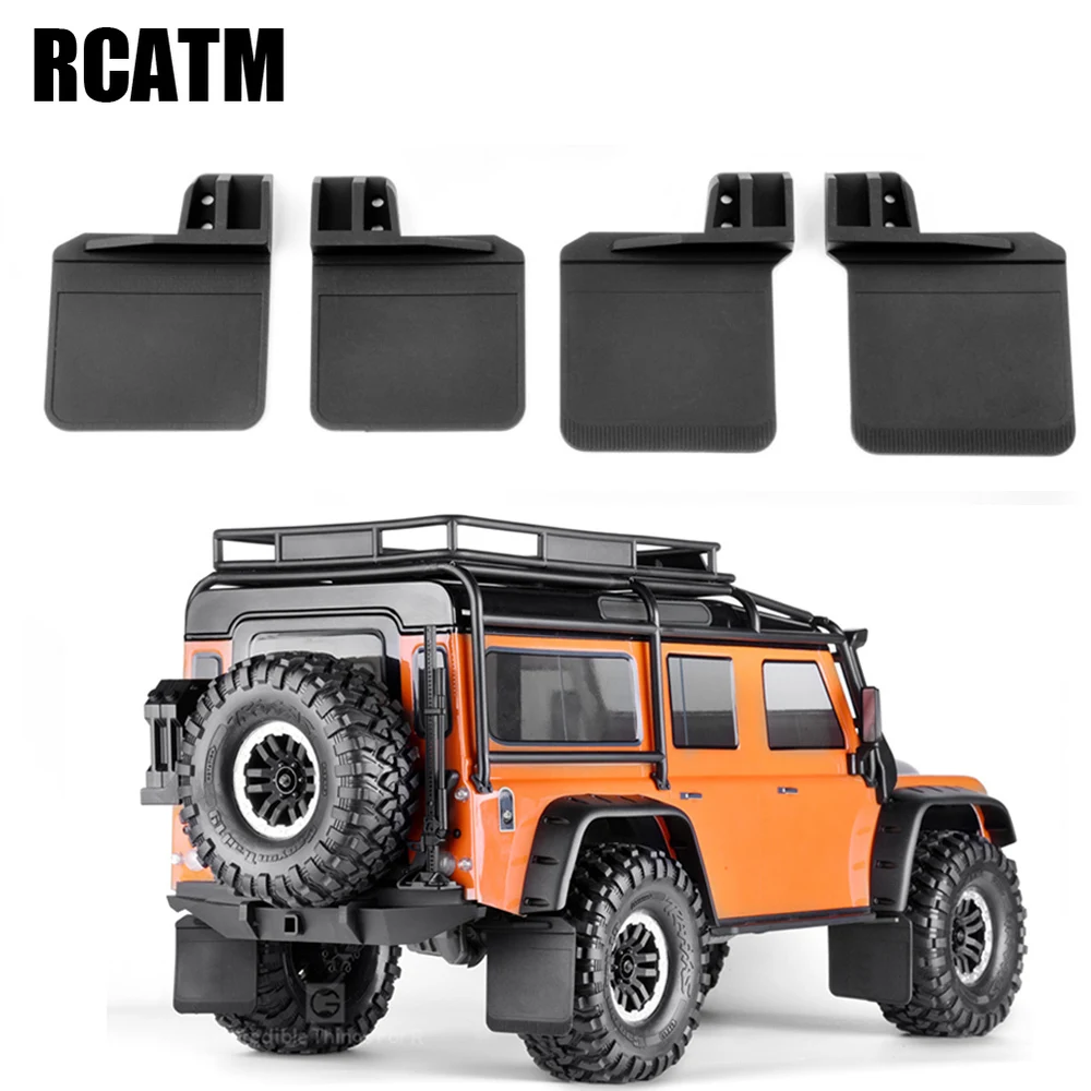 Резиновое переднее заднее крыло для 1/10 RC гусеничного автомобиля Traxas TRX4|Детали и