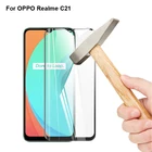 Защитное покрытие для OPPO Realme C21, 3D, закаленное, защитная стеклянная пленка для экрана, 2 шт.