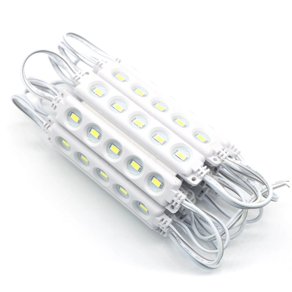 SZYOUMY 300 шт 5730 светодиодный модуль с Len 5 светодиодов/шт. 160 угол DC12V