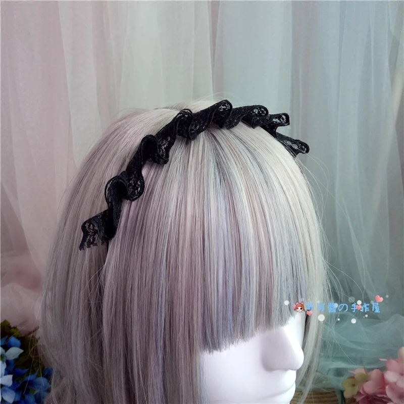 Лолита темные мертвые волосы аксессуары готический вампир красная заколка для