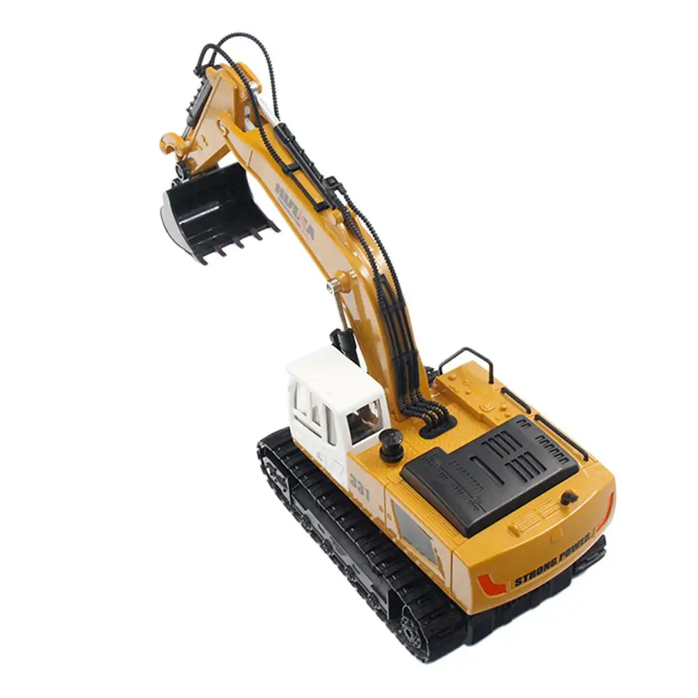 RCtown HuiNa игрушки 1331 1/16 2 4G 9CH Электрический радиоуправляемый экскаватор Инженерная