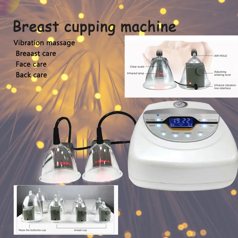 Вакуумная терапевтическая машина увеличение ягодиц вакуумные молокоотсосы