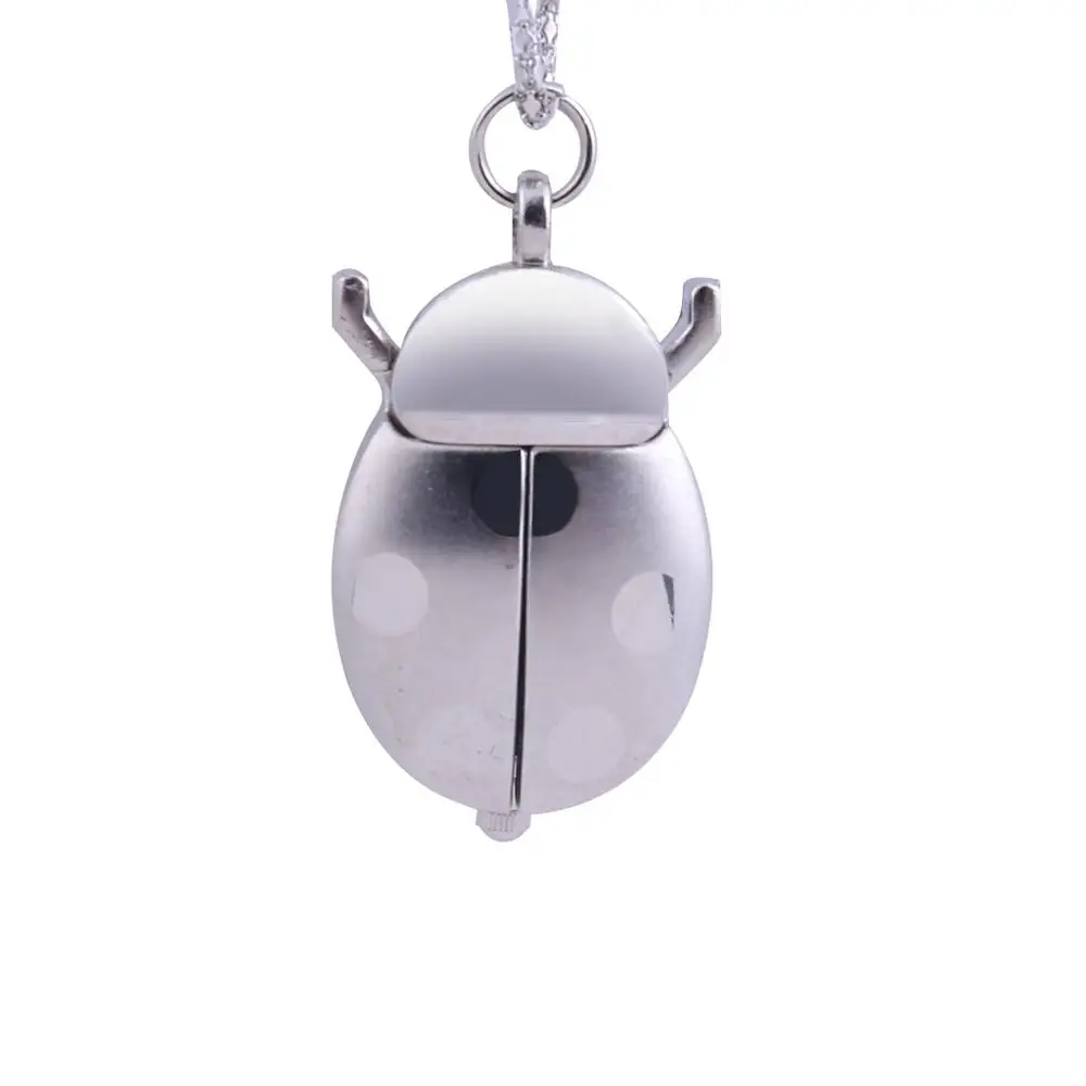 Модные кварцевые карманные часы Silver Beetle аксессуары модные подарки для мужчин и