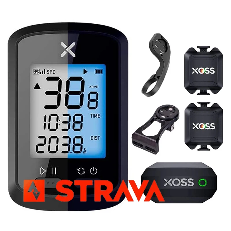 Умный велосипедный компьютер GPS XOSS G + беспроводной Велосипедный скоростной