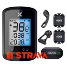 Умный велосипедный компьютер GPS XOSS G + беспроводной Велосипедный скоростной одометр Ant + Bluetooth велосипедный датчик скорости и частоты вращения педалей одометр Strava