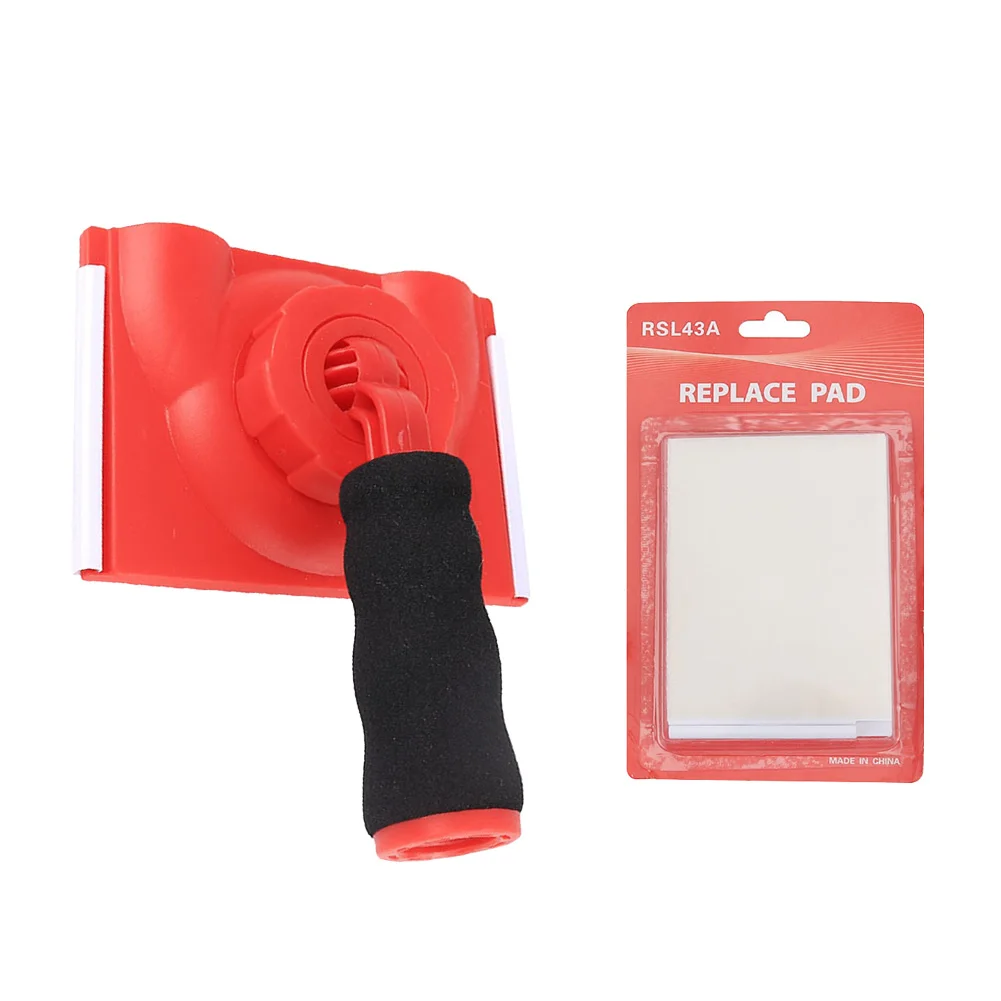 

Accessories Home Improvement Wall Brush Multifunctional Manual Corner Painter Emulsion Paint Tool With Replace Pad Trim Edger