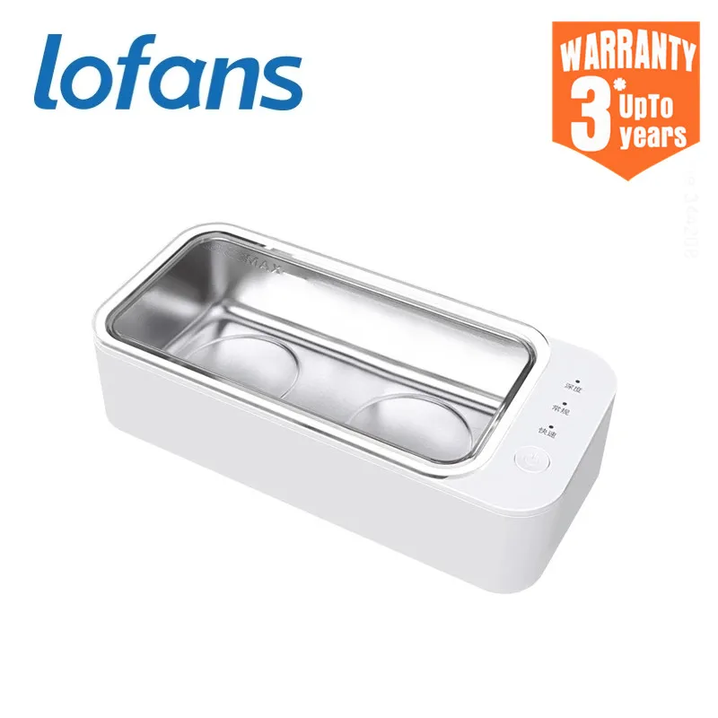 Lofans Ultrasonic Cleaners Dual Core Version Sonic Vibrator Cleaning Bath Ultrasound Wibrator Apparatus Washing |