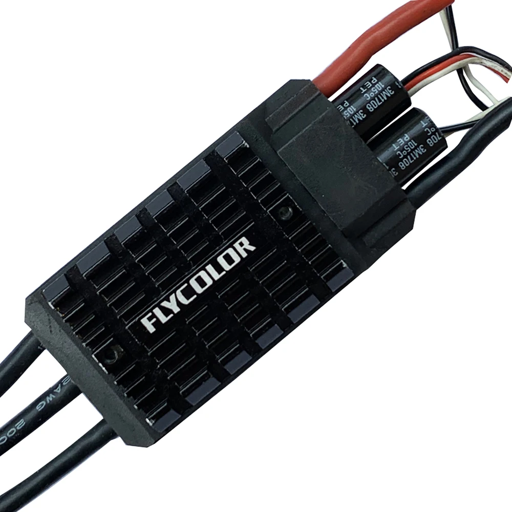 

FLYCOLOR ESC Aircraft FLYDRAGON-Pro-80A-HV3 UAV Brushless Motor Drone Speed Controller For RC Airplane - 80A