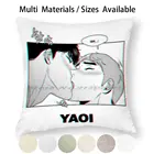 -Чехол для Yaoi Подушка-поцелуй, наволочка из хлопка и льна, наволочка Yaoi Weebtoon Manhua манга Bl Kiss Ahn Nam Dong Gyun Fujoshi