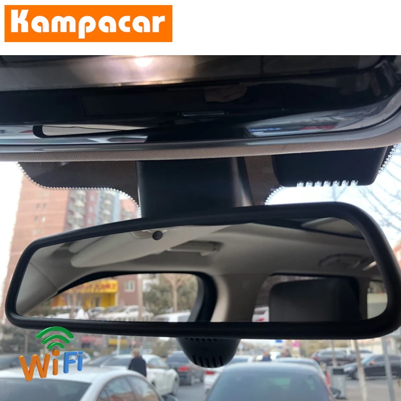 Kampacar автомобильный Wifi DVR видеорегистратор с двумя линзами для Land Rover Evoque Range Rover Sport 2 авто двойной видеорегистратор