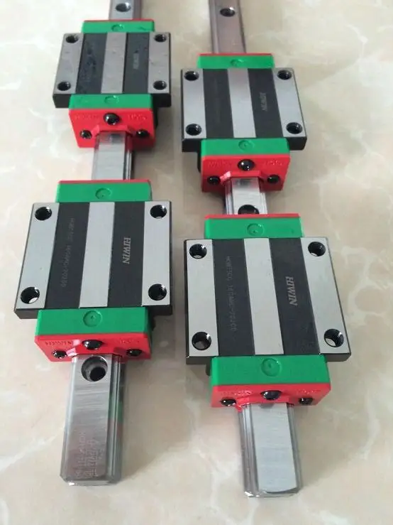 Линейная направляющая HIWIN HGH25CA или HGW25CA 2 шт. 100% оригинал HGR25 900 950 1000 1050 мм с 4