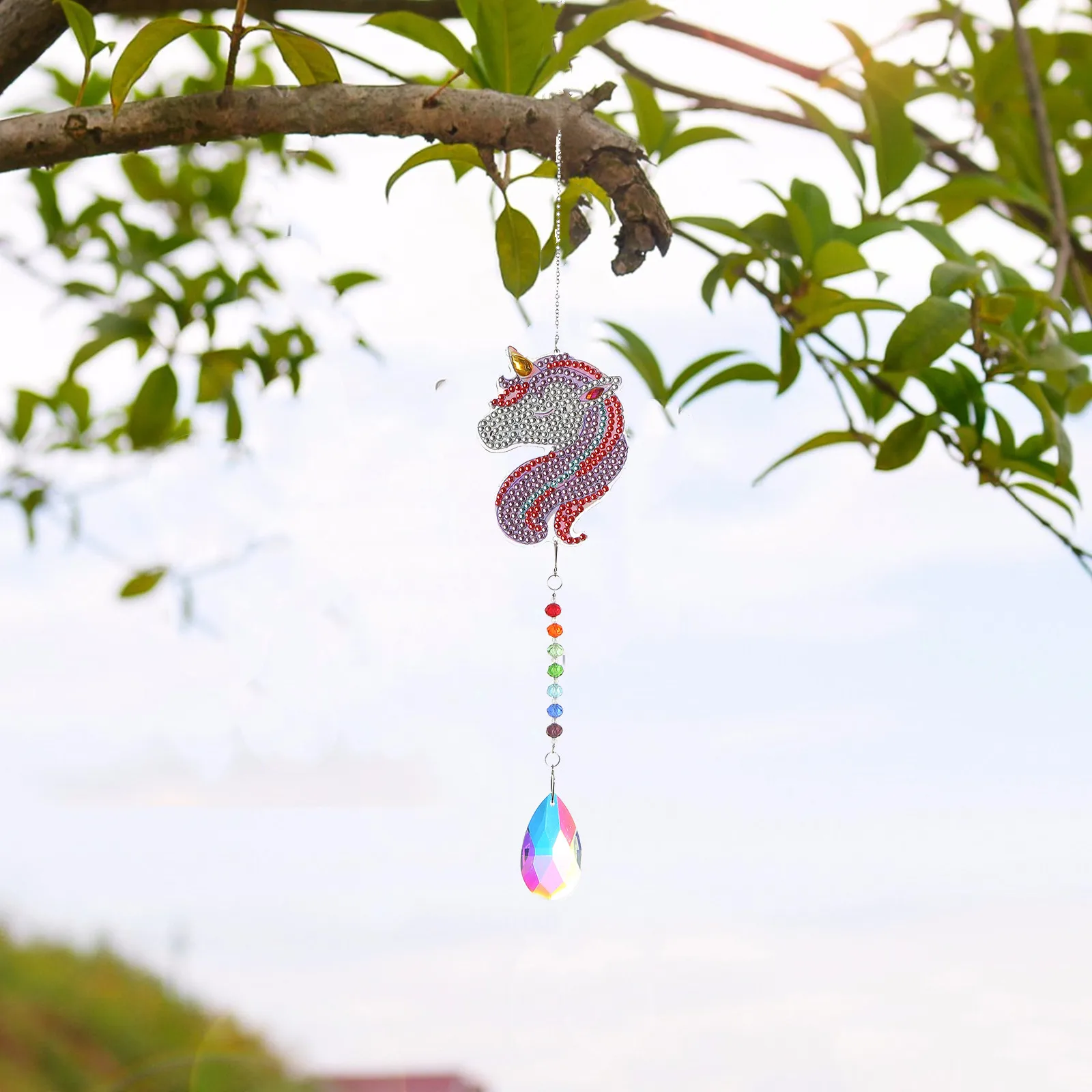 Набор для алмазной живописи картина 5D сделай сам в виде совы кота единорога