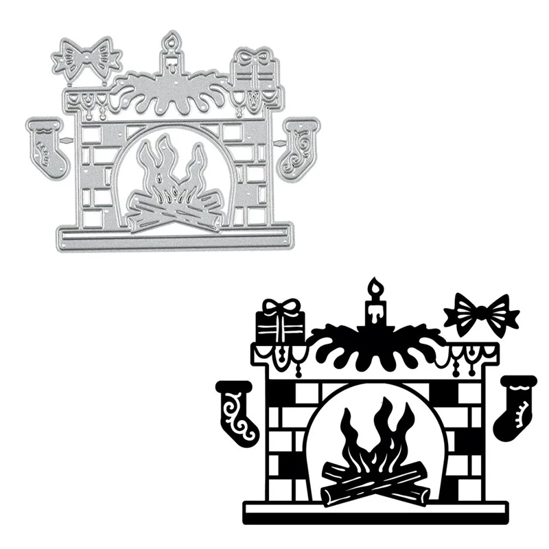 DiyArts рождественские заготовки Подарочный металлический режущие штампы Новинка