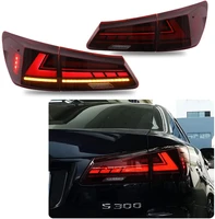 led tail lights for lexus is350 is250 isf 2009 2012 rear lamps start up animation