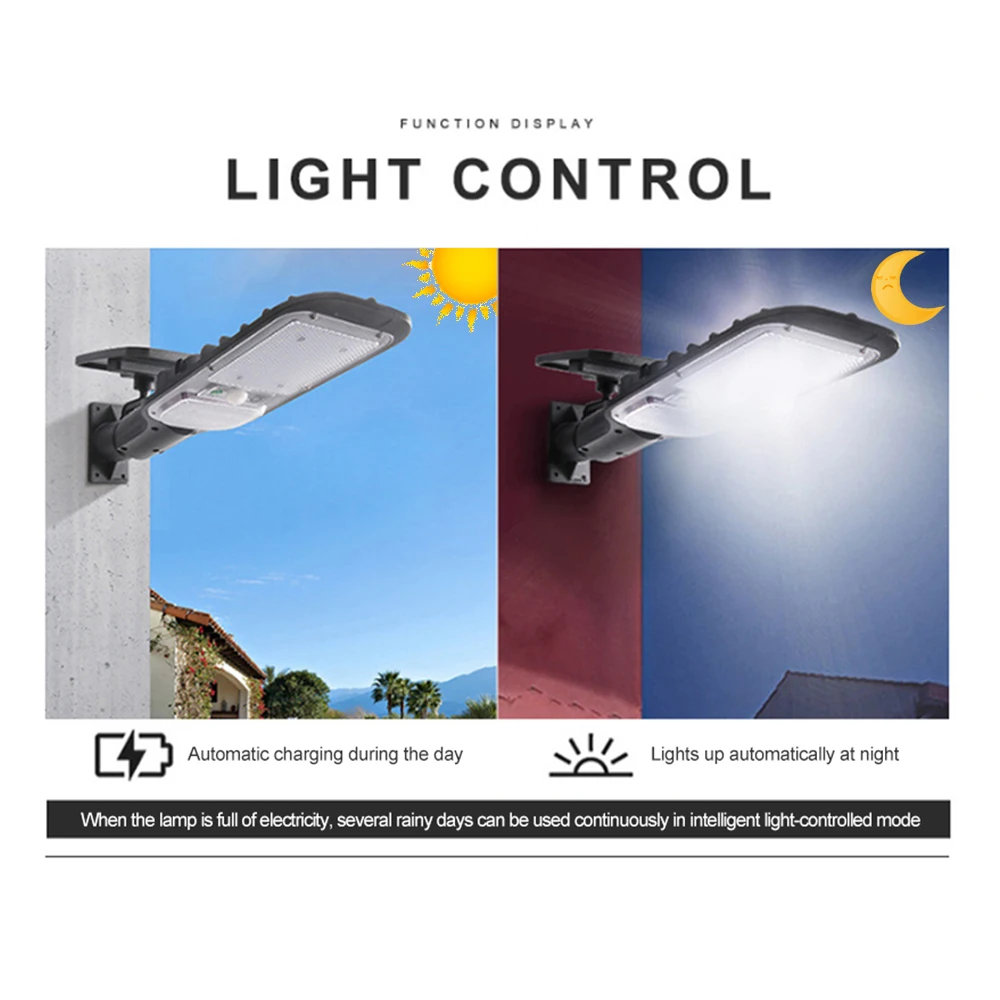 

led solar street light motion sensor wall light outdoor lighting garden street light waterproof street light