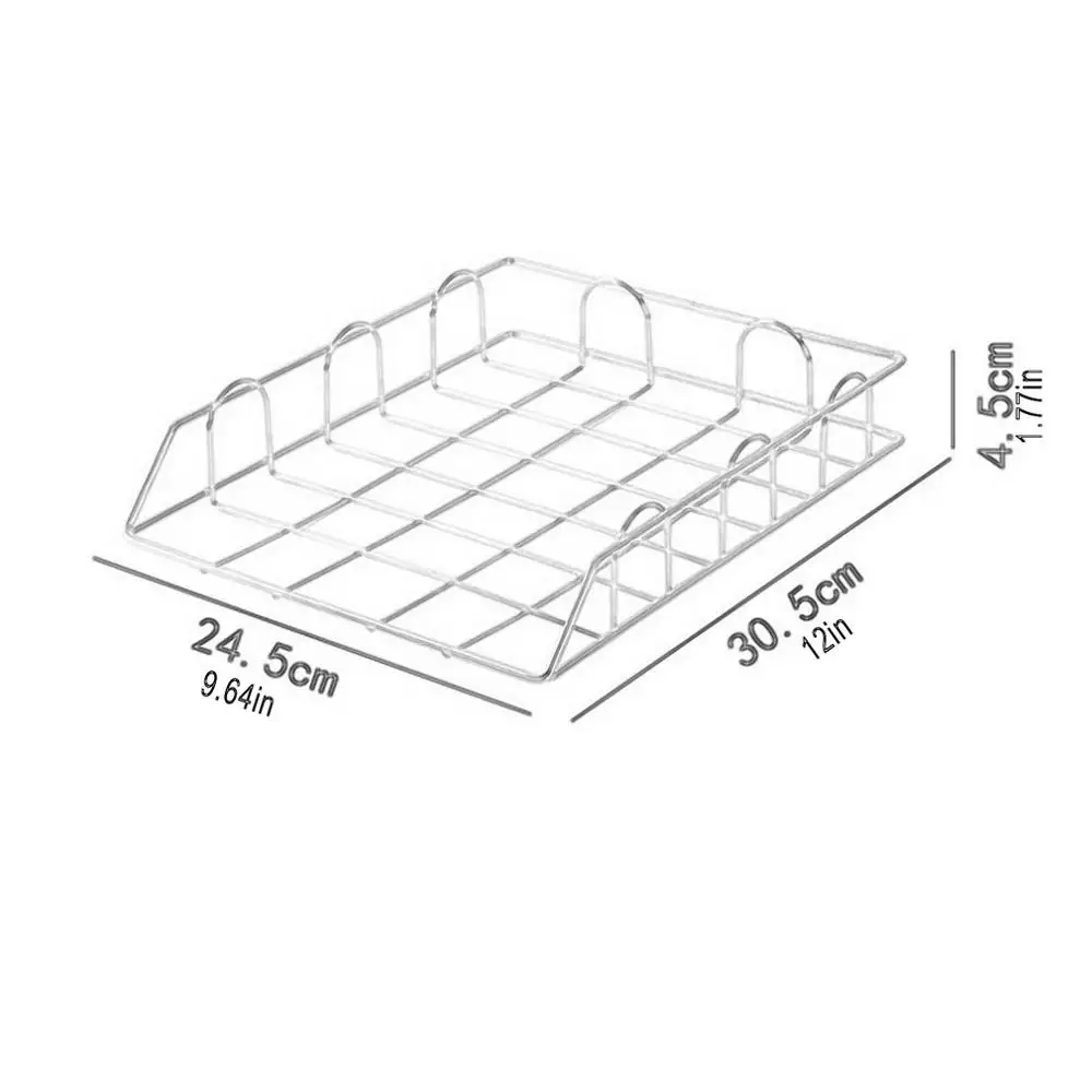 

Office Supplies Metal File Holder Data Tray File Tray Anti-Rust Magazine Bar Office File Storage Rack