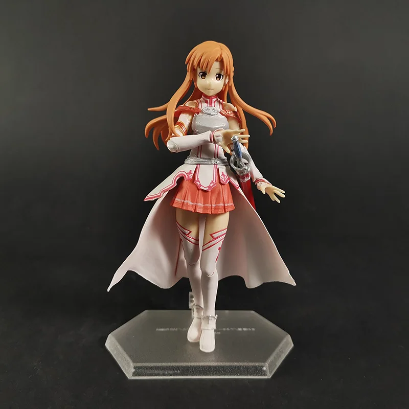 Фигурка Figma Sword Art Online Kirito 174 Asuna 178 коллекционная фигурка модель игрушка в подарок -