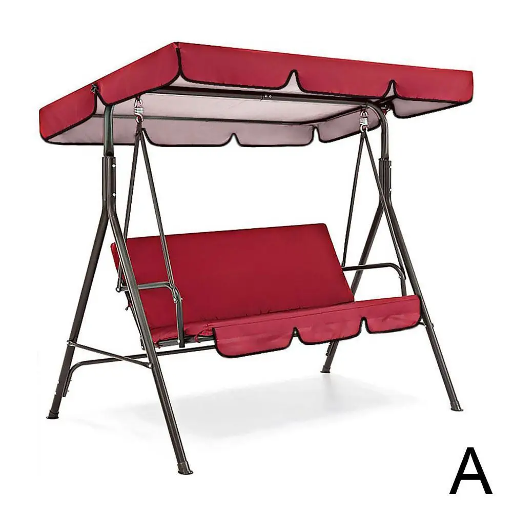 

Hot Seat Swing Canopies Seat Cushion Cover Set Patio Swing Chair Hammock Replacement Waterproof Garden
