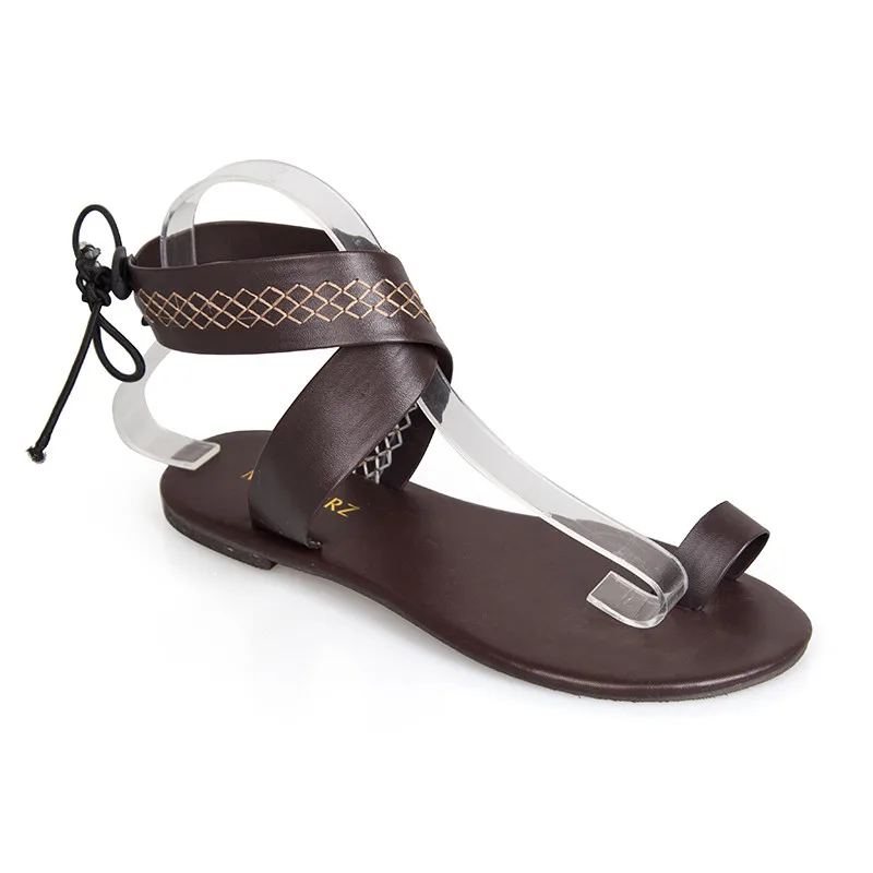 

2020Women Summer Sandals Shoes for Woman Flat Heel Platform Peep Toe Fashion Solid Color Round Head Comfortable Ladies Shoes