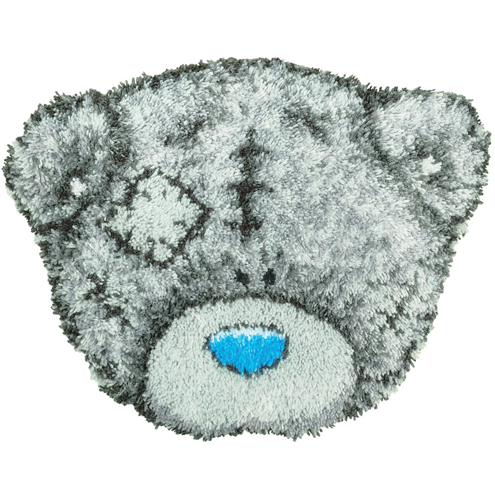 

Latch hook rug kits with Pre-Printed Bear Pattern Carpet embroidery set DIY carpet Hobby and needlework Home decoration