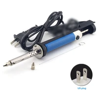 220v 30w heating pen desoldering pump with nozzle tool suction welding euus plug electric sucker soldering iron