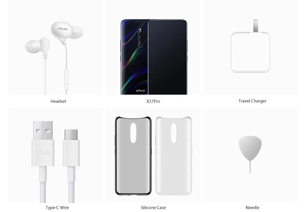 vivo X27 Pro, подъемная камера, 6. 7 дюймов, фронтальная, 32 МП, камера заднего вида, 8 ГБ, 256 ГБ, Восьмиядерный экран, отпечаток пальца, 4G, мобильный телефон