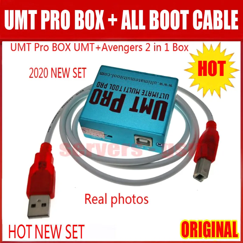 Новая Оригинальная версия UMT Pro2 BOX / + AVB 2 в 1 коробка с USB кабелем UMF все загрузки