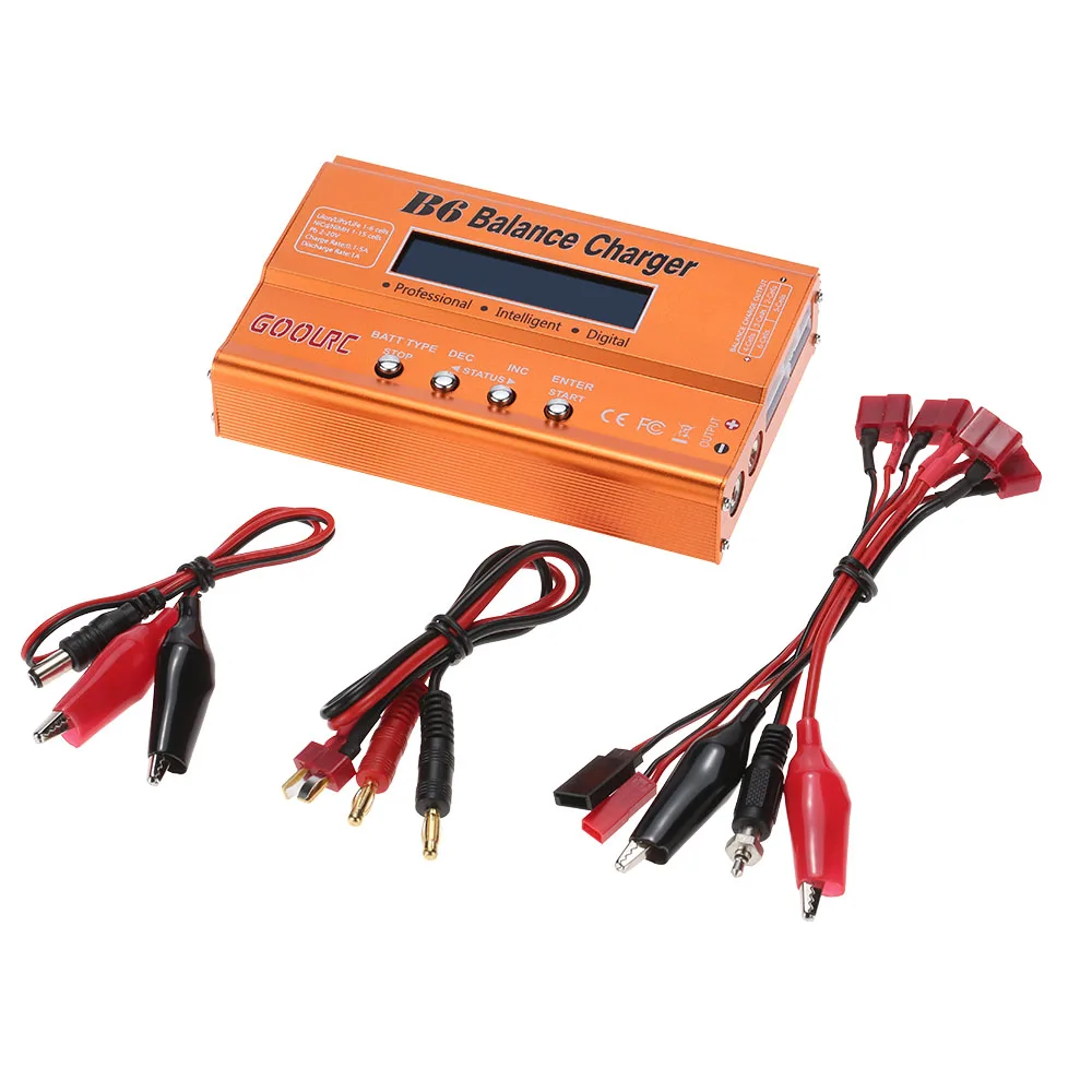 Оригинальное многофункциональное зарядное устройство GoolRC B6/зарядное Dis для