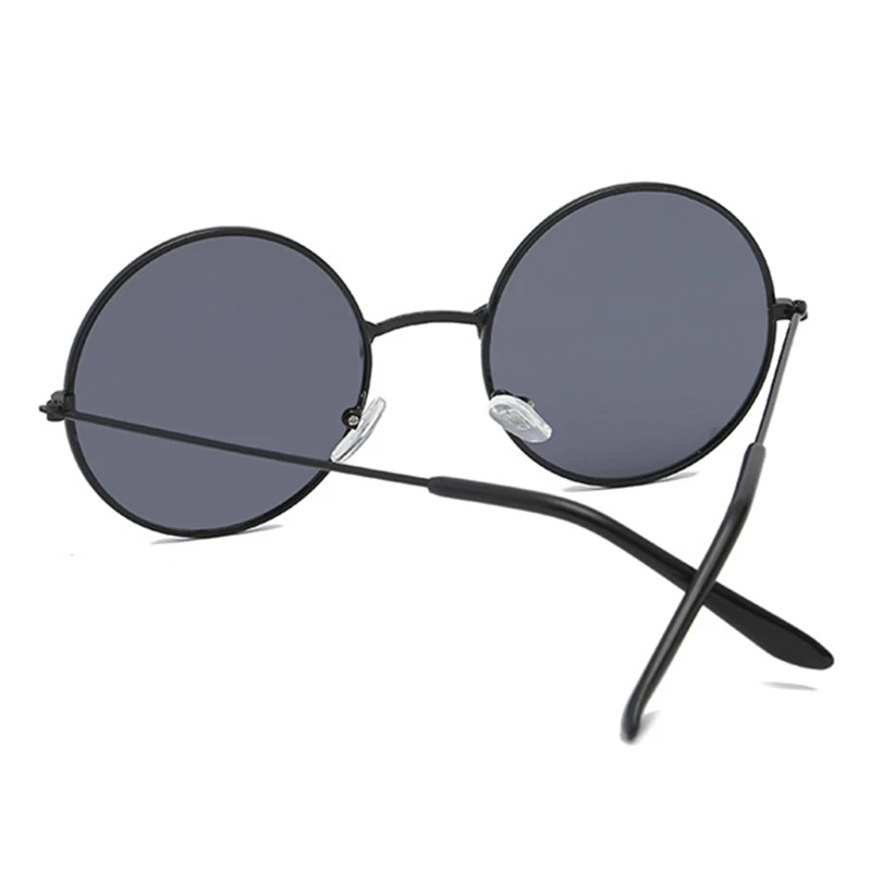 Новинка женские круглые солнцезащитные очки красные желтые синие прозрачные