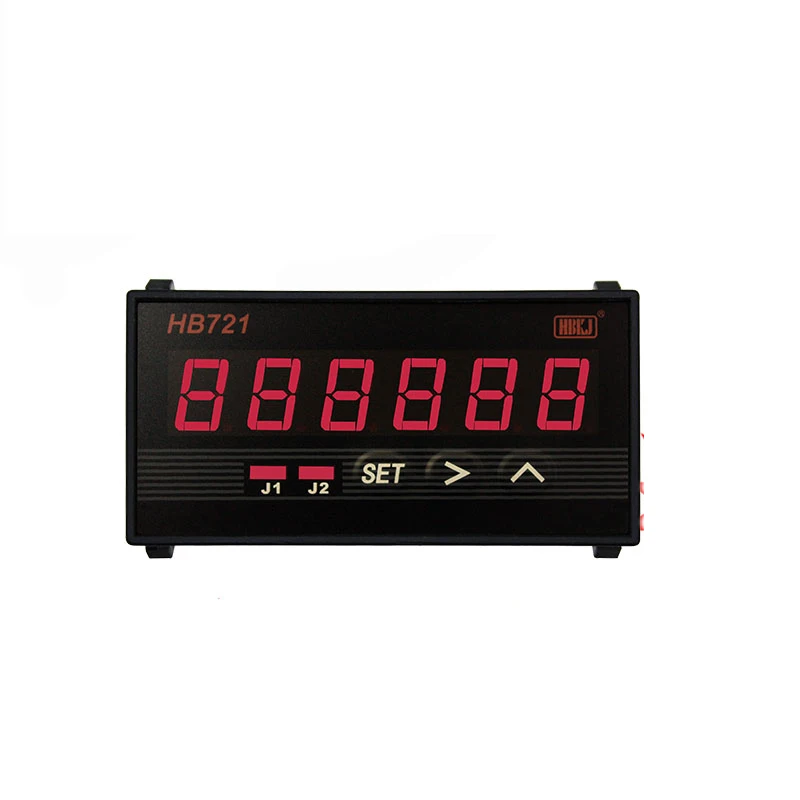 HB721 Интеллектуальный двухпозиционный шестизначный счетчик растровый измеритель