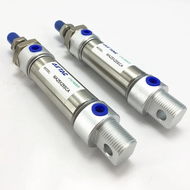 MA25X10SCA MA25X25SCA MA25X50SCA MA25X75SCA AIRTAC мини-цилиндр воздуха из нержавеющей стали пневматический компонент MA series