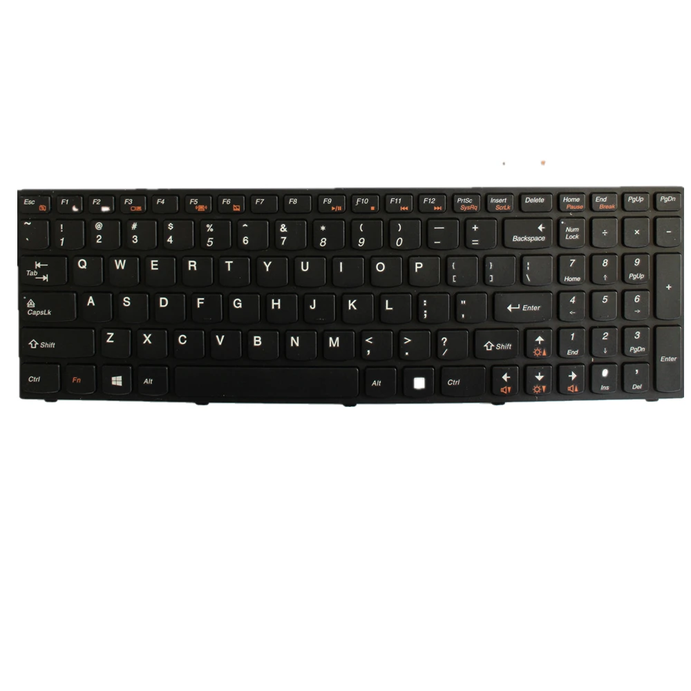 Клавиатура для ноутбука LENOVO Ideapad Y570 Black US USA Edition|Клавиатуры замены| |