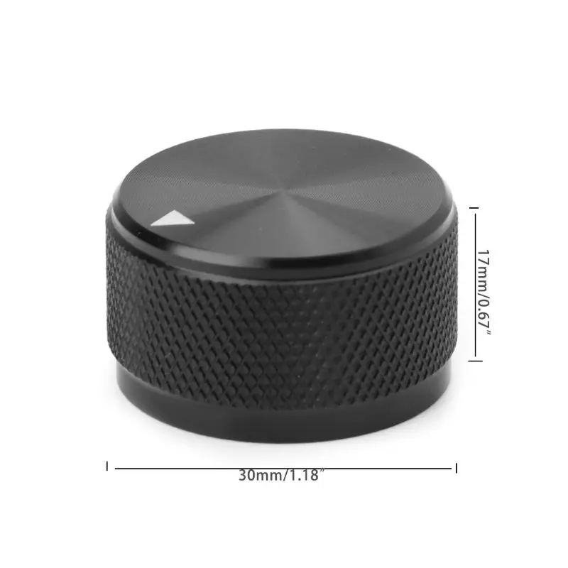 

30x17mm Potentiometer Knob Cap Volume Control Aluminum Encoder Multimedia Speakers Spare Parts For HIFI Audio Amplifier 19QE