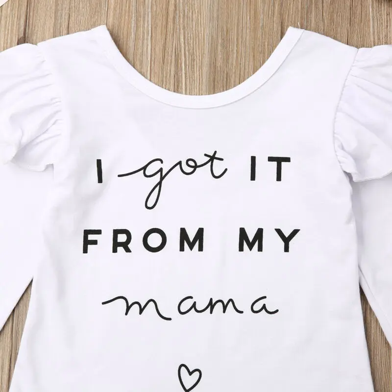 Комплект одежды с леопардовым принтом для маленьких девочек Весенний костюм