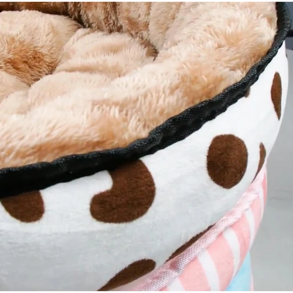 Cats Soft Plush Puppy Nest Cushion Pet Bed Mat For Small Medium Big Dogs Winter Warm Cat Dog Sleeping House | Дом и сад