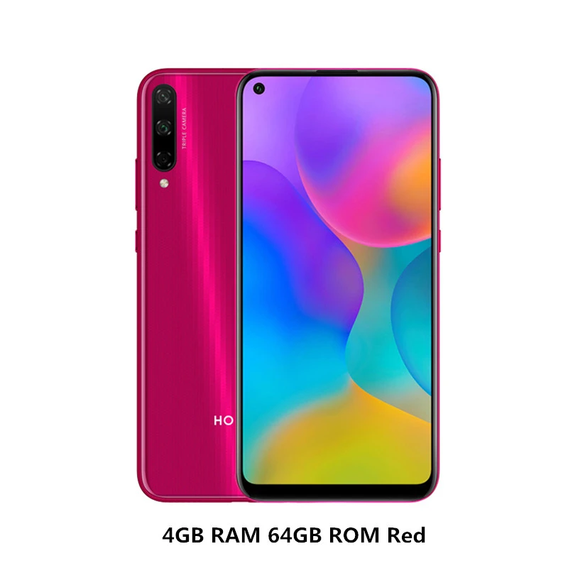 4GB 64GB Red Honor play 3 мобильный телефон honor play 3 6,39 дюймов, четыре ядра, Android 9,0, разблокировка лица, GPU Turbo 3,0, мобильные телефоны - Цвет: 4GB 64GB Red