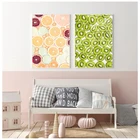 Плакаты на холсте, с изображением овощей, фруктов, здоровой еды