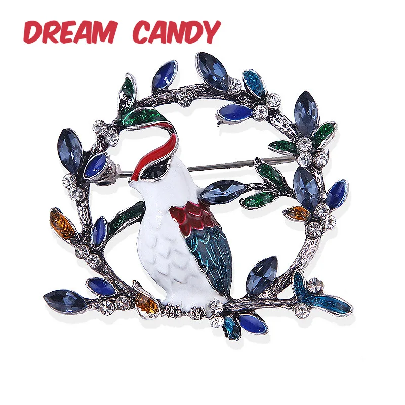 Женская эмалированная заколка Dream Candy Vinatge разноцветная Заколка-венок Креативные