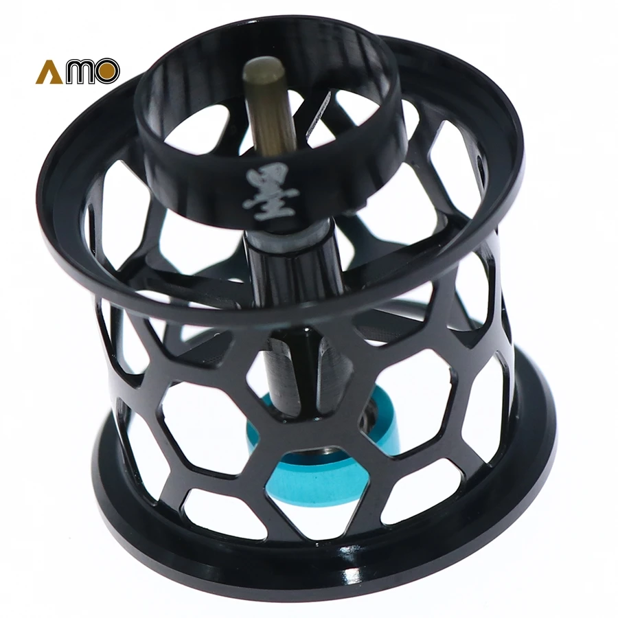 Катушка для рыбалки AMO DIY 34 мм легкая катушка шпуля из алюминиевого сплава