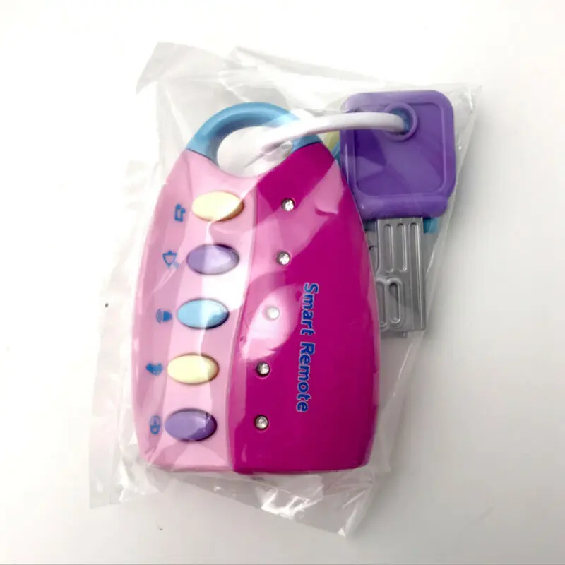 Baby Toy Musical Car Key Toy Smart Remote Car Voices Pretend Play Education Toy tiaojia kids lab set Holiday DIY Decorations