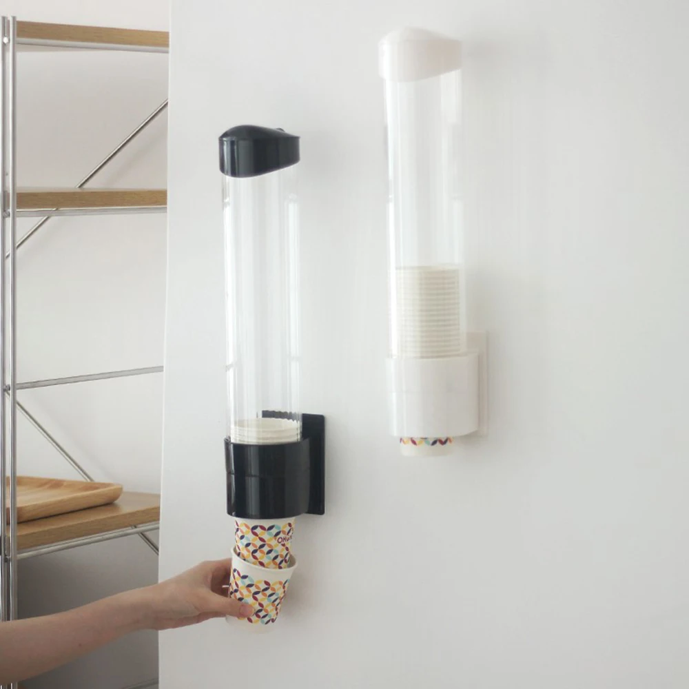 Одноразовый раздатчик для бумажных стаканчиков Пластик чашки держатель