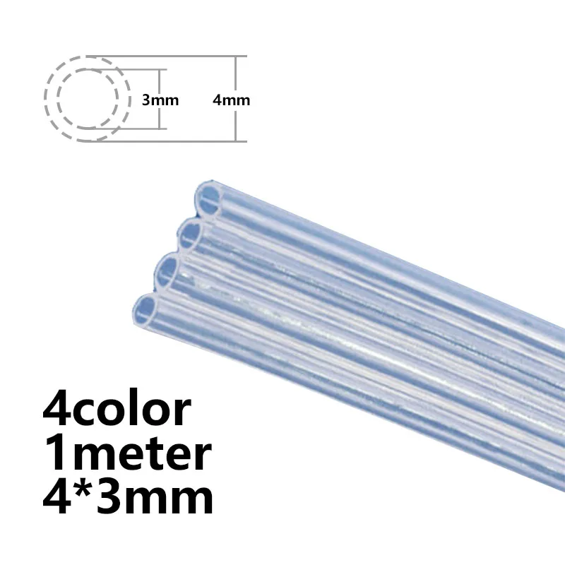 Трубка для эко-сольвентных чернил 4 цвета 6 цветов 1 метр l1300 печатающая головка DX4
