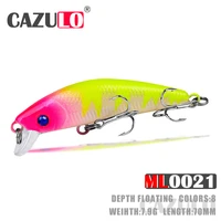 floating minnow fishing accessories lure isca artificial weights 7 9g 7cm topwater bait accesorios de pesca wobblers pike leurre