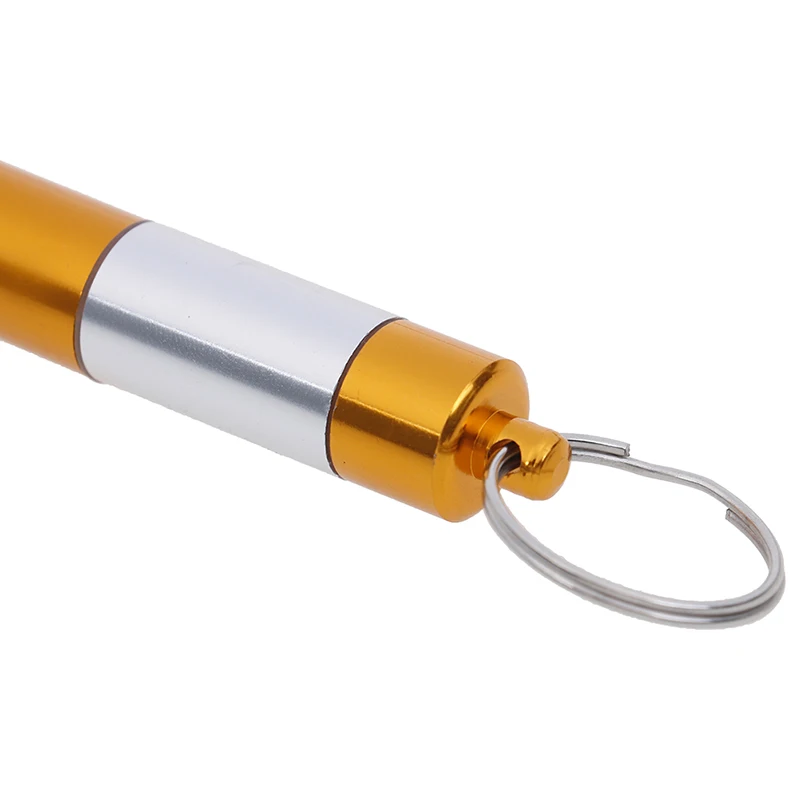 Aluminum Pill Case Outdoor Keychain Pocket Holder Container Medicine Box | Красота и здоровье