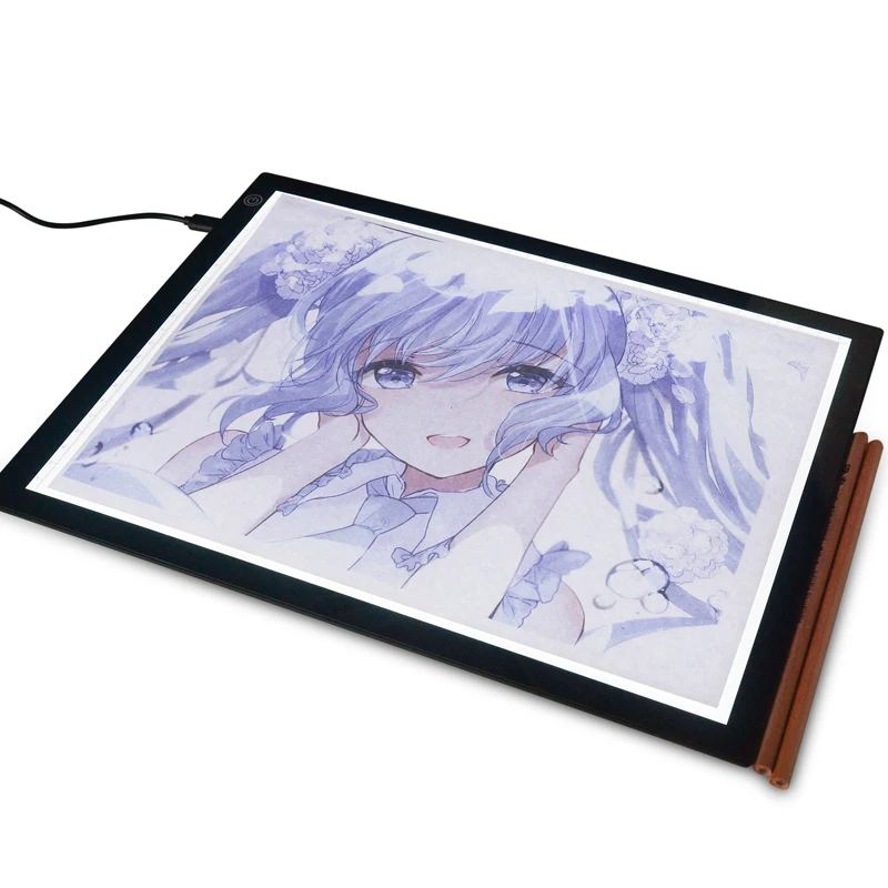 Elice A3 светодиодный планшет для рисования цифровой графический коврик USB