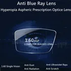 OEYEYEO 1,60 Индекс преломления анти-синий луч пресбиопии оптические линзы; По назначению специалиста защита глаз очки для чтения