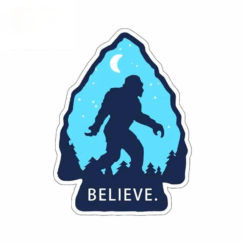 

3D Interesting Graphics Bigfoot Personality Stickers Car Accessories Body for Car Vinyl Car Graffiti Protector Decal Kk13*10cm