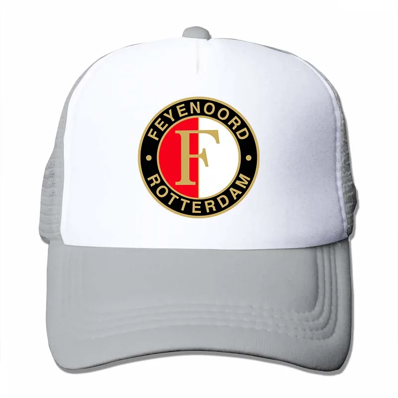 Feyenoord Rotterdam(1908) бейсболка с логотипом для мужчин и женщин, кепки для водителя грузовика, модная Регулируемая Кепка - Цвет: 4-Gray