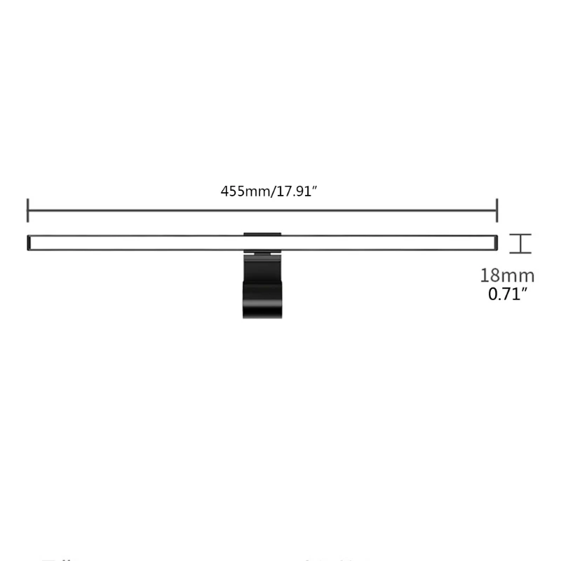 

Screenbar Light Desk Lamp Computer Laptop USB LED Light Desk Lamp Reading Adjustable LCD Monitor Screen Light