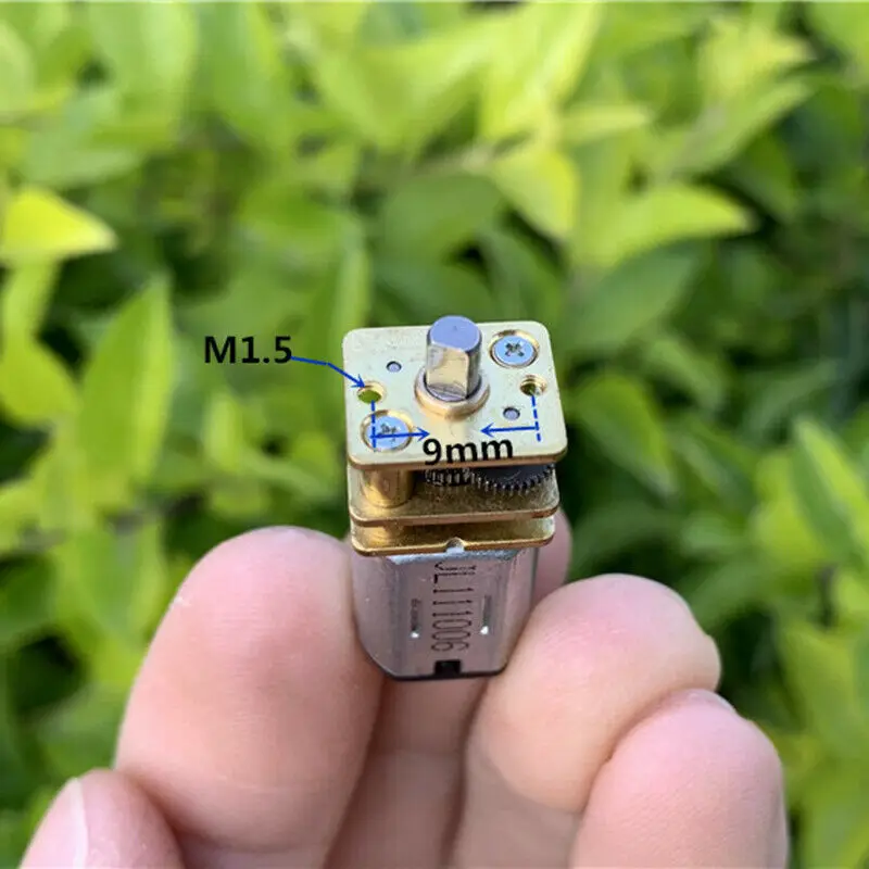 GA12-N20 DC 3V 5V 6V 35RPM медленная скорость N20 микро-скоростной мотор-редуктор Шестерня